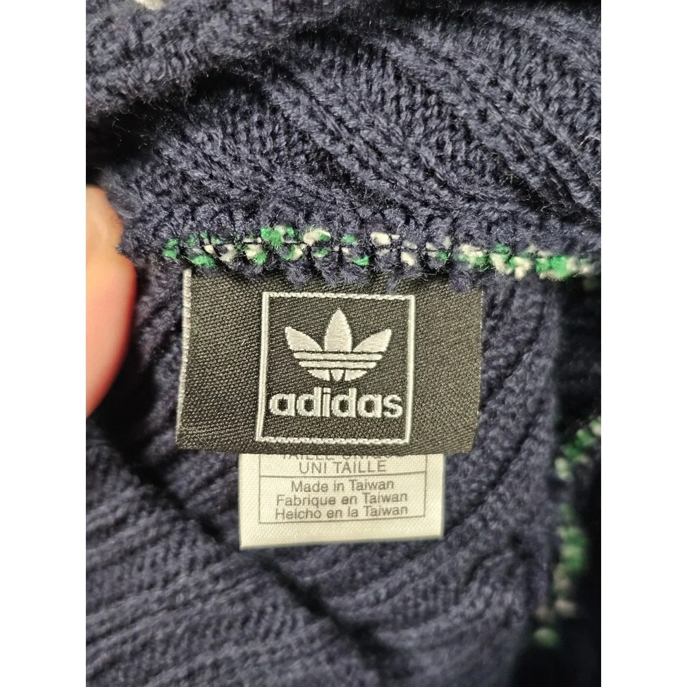 adidas Originals Notre Dame Fighting Irish‎ Pom Ear Flap Knit Beanie Hat OSFA